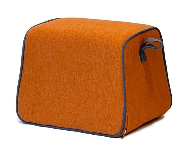 Hockidu - Upholstered stool with strap