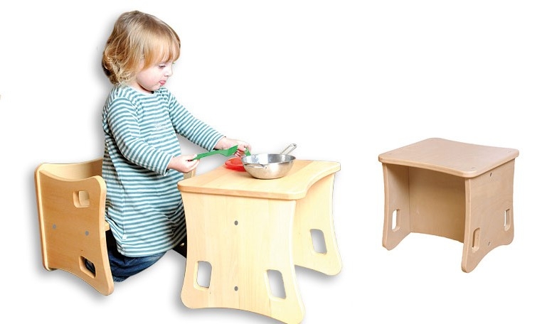 Reversible stool / three-step stool