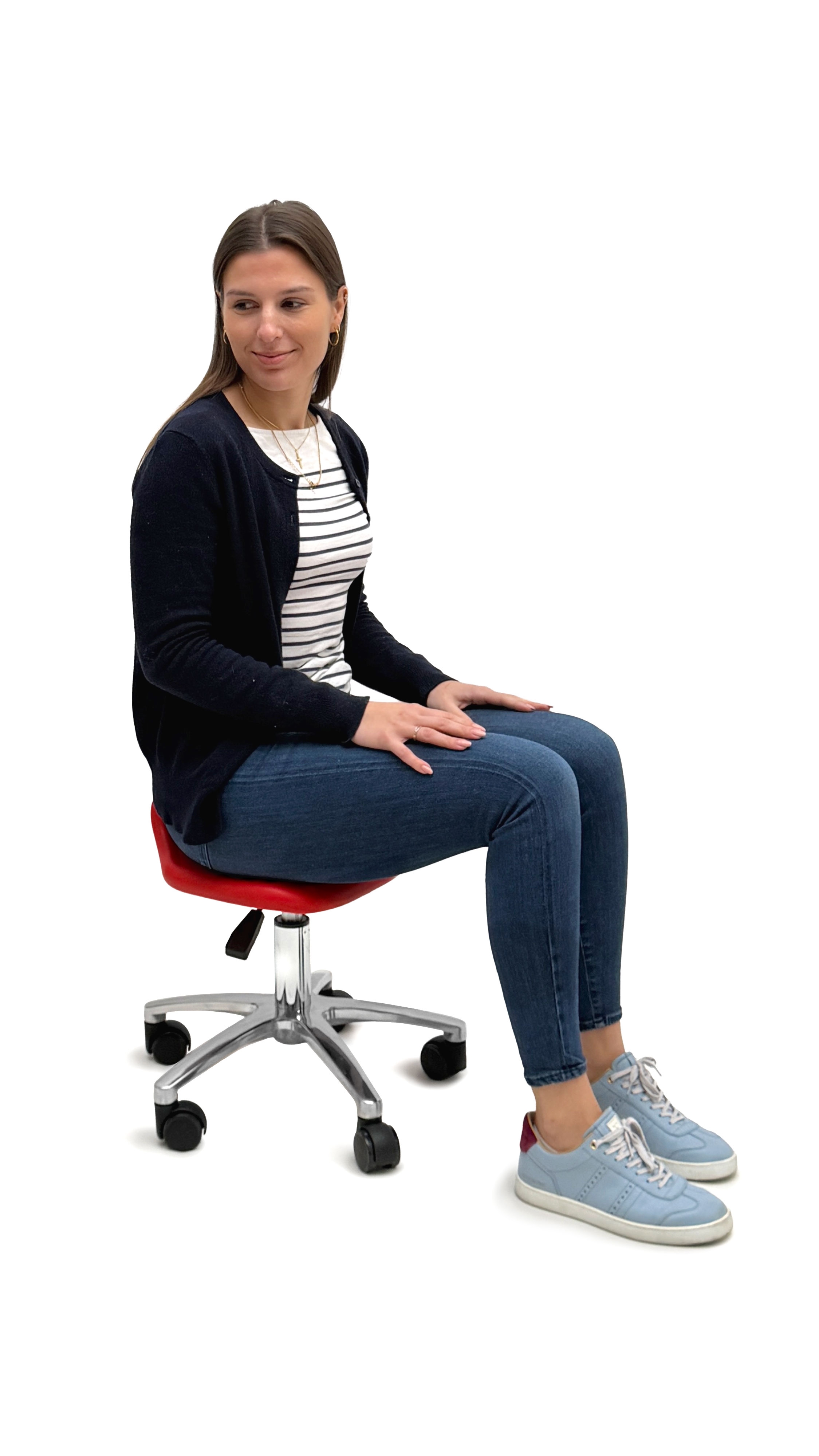 Stool Carry red