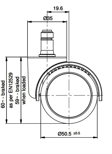 Sanus® replacement roll Sit & Stop (piece)