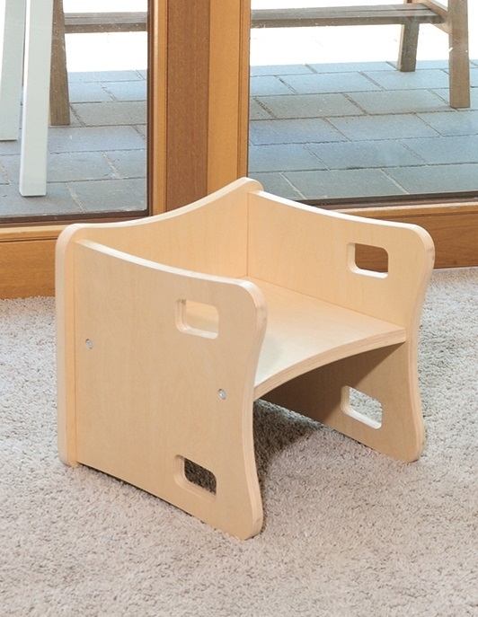 Reversible stool / three-step stool