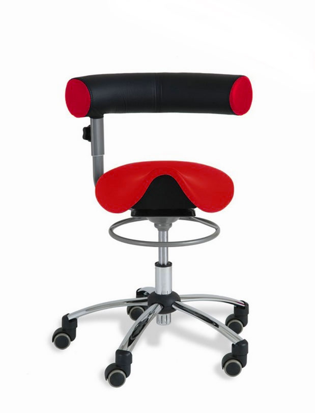 Sanus®-Sattelsitz mit Lehne