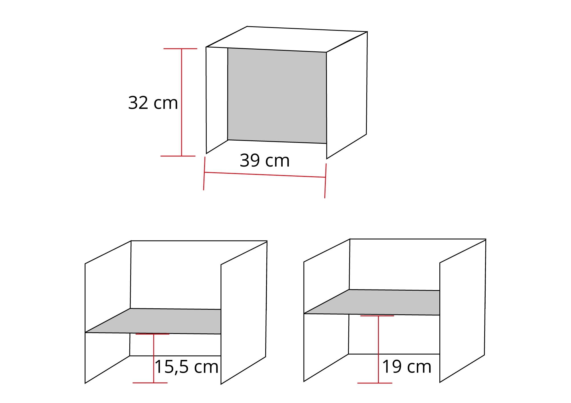 Reversible stool / three-step stool